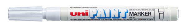 Preces attēls Marķieri permanenta UNI PAINT PX-21 1.2mm balts