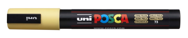 Preces attēls Marķieris ūdens bāzes UNI Posca PC-5M salmu dzeltens (73)