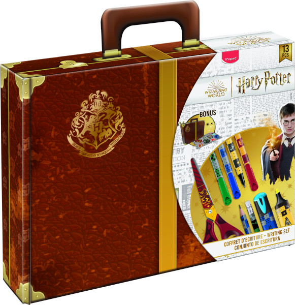 Preces attēls Komplekts MAPED "Harry Potter" 13 priekšmeti + uzlīmes