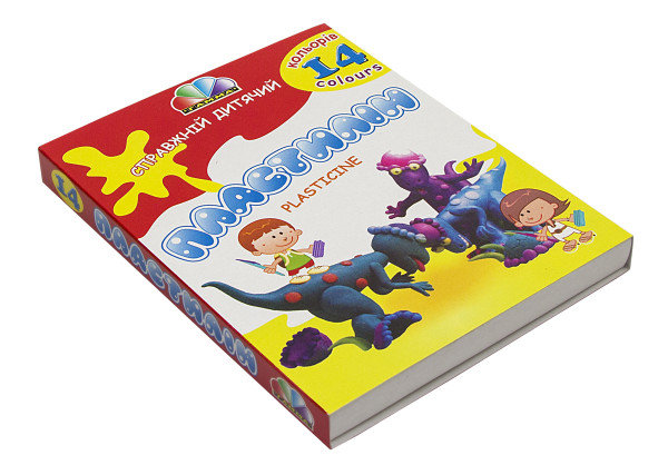 Preces attēls Plastilīns GAMMA 14 krāsas 280g