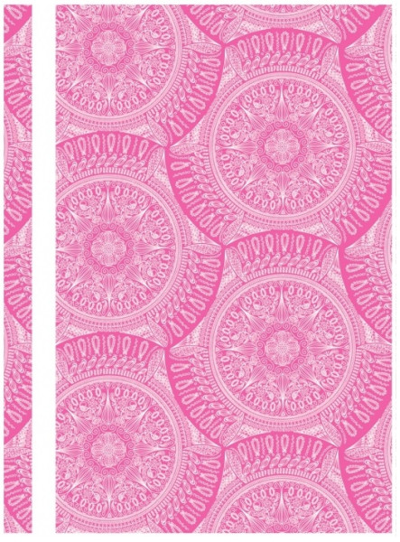 Preces attēls Mape-ātršuvējs OPTIMA Kaleidoscope A4 PP rozā 31265-09