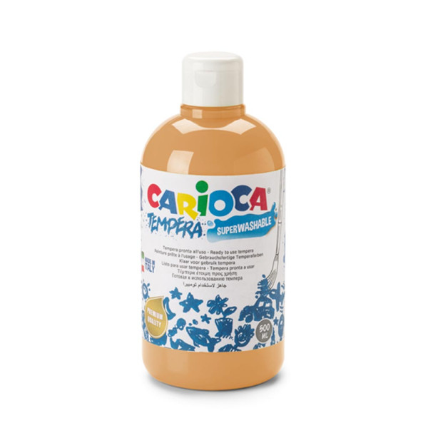 Preces attēls Tempera CARIOCA 500 ml, pasteļoranža