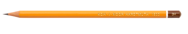 Preces attēls Zīmulis grafīta KOH-I-NOOR 1500 3H