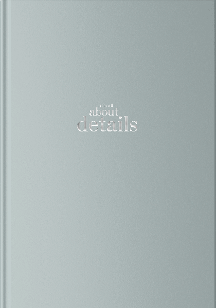 Preces attēls Klade elastīgs vāks A4 80lp = Soft Touch lamināts + folija ''About details'' 00780