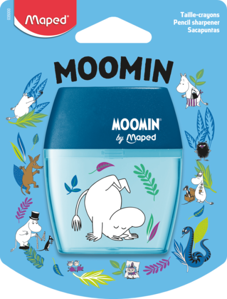 Preces attēls Zīmuļu asināmais MAPED Shaker "Moomin" 2d blisterī