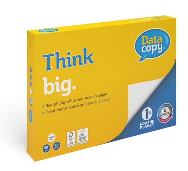 Preces attēls Papīrs DATA COPY 80g/m2 A3 500lp