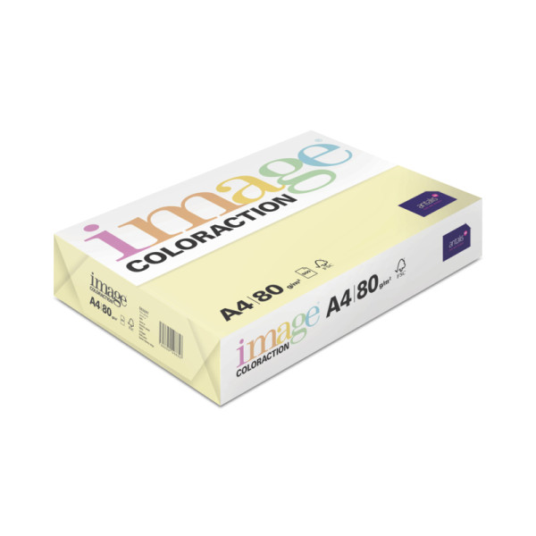 Preces attēls Papīrs IMAGO COLOR 80g A4 500lp Desert dzeltens