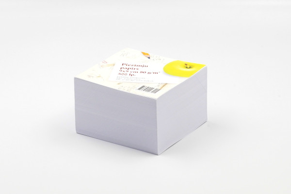 Preces attēls Piezīmju papīrs 9*9cm 80g/m2 500lp