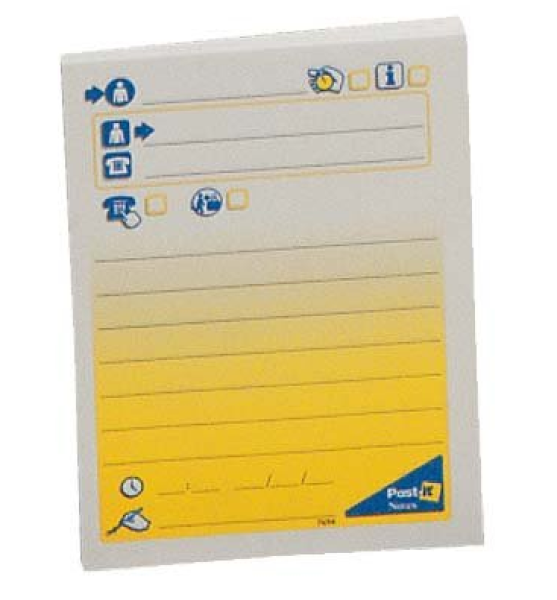 Preces attēls Tālruņa piezīmes Post-it 3M 102*75mm