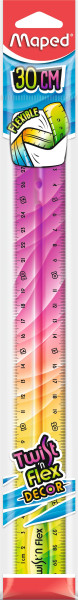 Preces attēls Lineāls MAPED Twist'n Flex 30cm elastīgs, Dekor