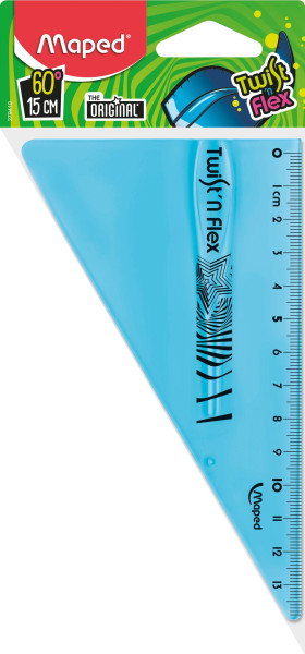 Preces attēls Trīsstūris MAPED Twist'n Flex  60/150mm mīksts