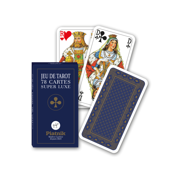Preces attēls Kārtis PIATNIK zīlēšanas 115*60mm 78gab. ''Tarot de luxe'' 1948