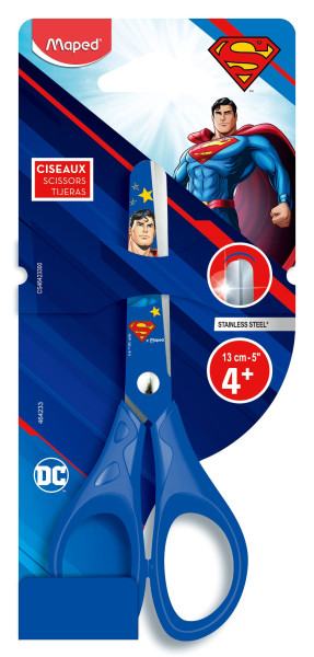 Preces attēls Šķēres MAPED "Superman" 13cm blisterī